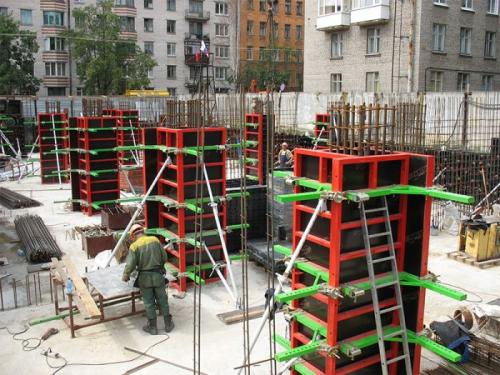 Расчет опалубки колонны. Виды опалубки для колонн