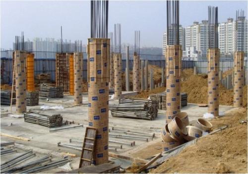 Расчет опалубки колонны. Виды опалубки для колонн