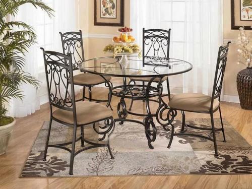 Расстановка мебели в столовой. Материалы изготовления