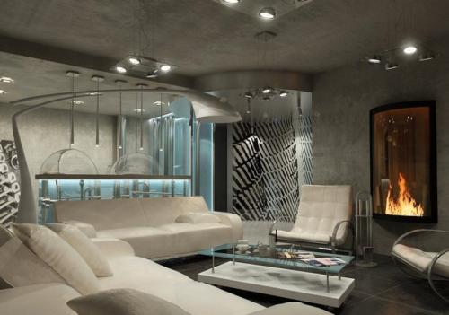 Оформление окон и стен в стиле хай-тек. Высокотехнологичный и комфортный стиль хай-тек в интерьере: правила дизайна