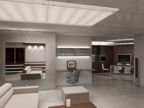 Оформление окон и стен в стиле хай-тек. Высокотехнологичный и комфортный стиль хай-тек в интерьере: правила дизайна