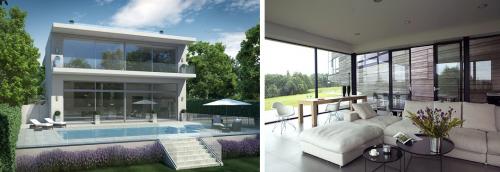 Какие преимущества окн в стиле Hi-Tech перед традиционными окнами. Особенности панорамного остекления в стиле hi-tech