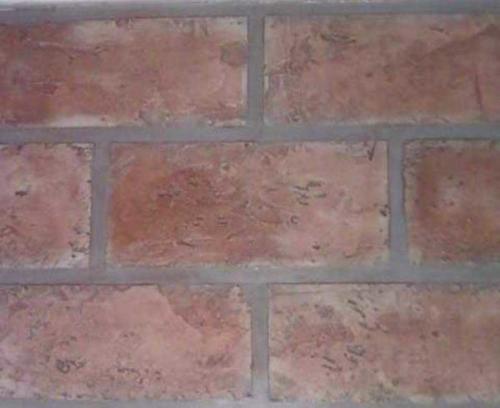 Штукатурка под кирпич валиком. Имитация кирпича для внутренней отделки из штукатурного раствора