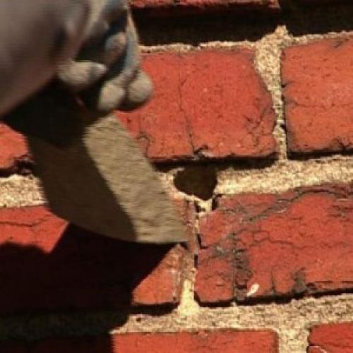 Ремонт своими руками кирпичная стена. Удаление трещин