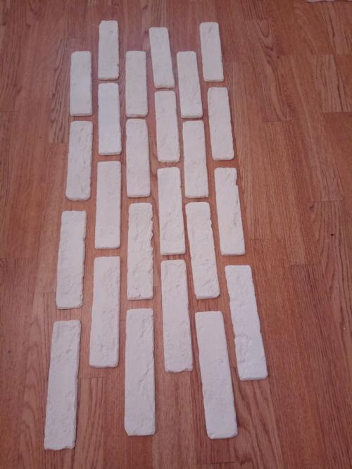 Как сделать декоративную кирпичную стену своими.. Декоративный кирпич из гипса своими руками (венецианский кирпич)