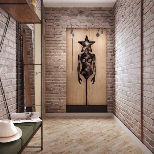 Декоративный кирпич в интерьере прихожей. Что представляет собой декоративный кирпич?