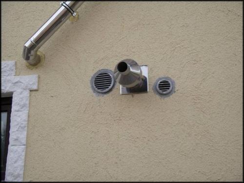 Вытяжная вентиляция с выходом через стену на улицу. Вентиляция с отводом в стене