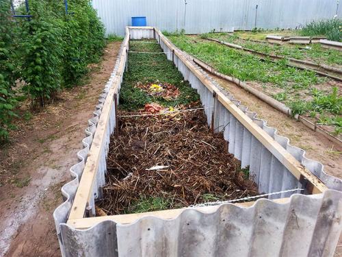 Грядки из плоского шифера минусы. Грядки из шифера - дешевый вид ограждения для культурных растений