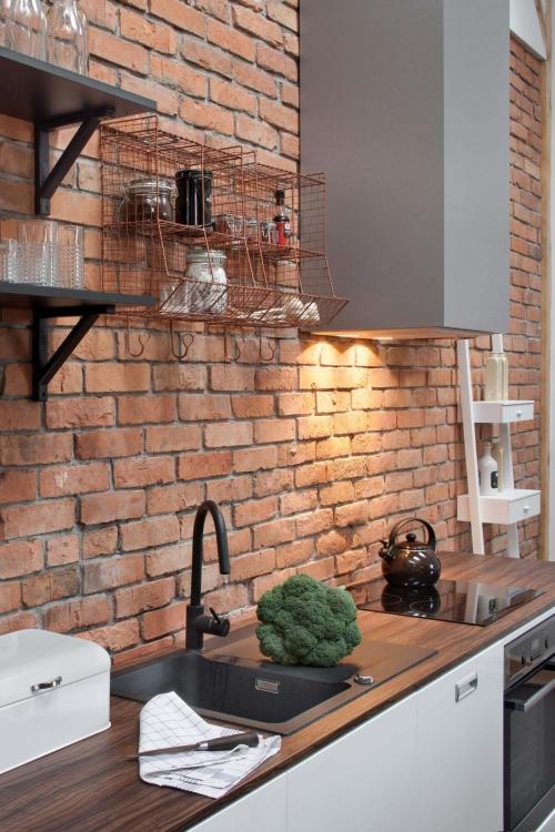 Отделка кирпичной стены внутри дома. Популярные способы 04 Отделка кирпичной стены внутри дома. Популярные способы 04