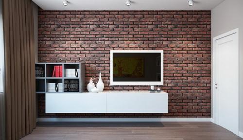 Как красиво покрасить кирпичную стену. Как покрасить кирпичную стену