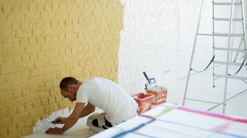 Красим кирпичную стену в интерьере. Учимся правильно красить кирпичные стены [советы дизайнера]