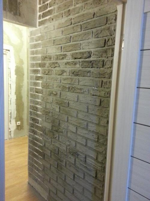 Кирпичная стена своими руками из шпаклевки. Кирпичная стена своими руками за 1000 р
