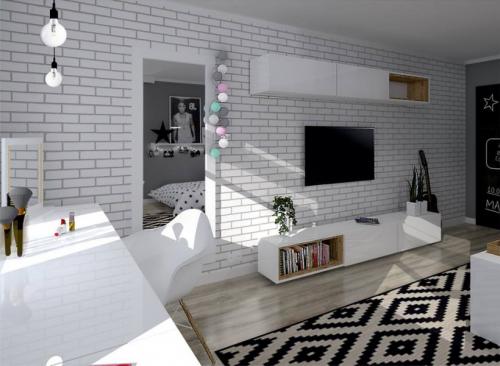 Как украсить кирпичную стену. Белый кирпич на стене? Отличная идея!