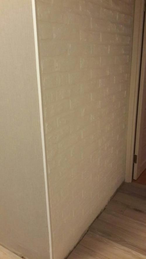 Кирпичики на стене из шпаклевки. Кирпичная стена своими руками за 1000 р