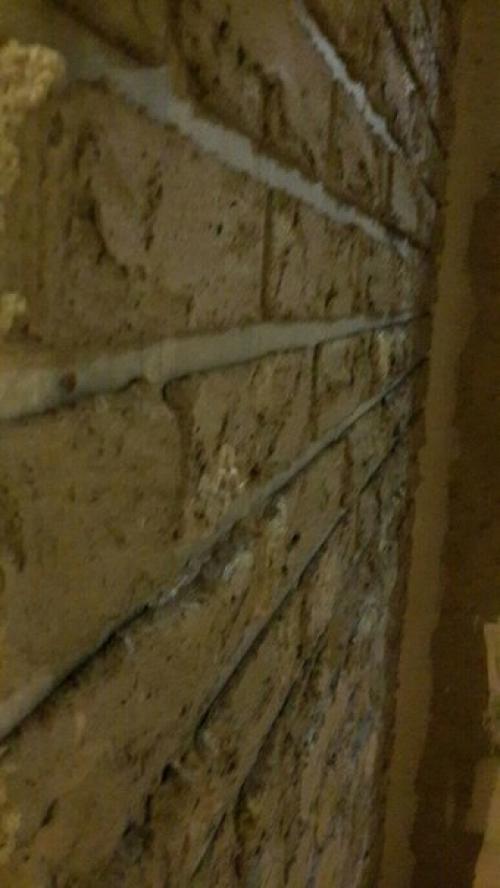 Кирпичики на стене из шпаклевки. Кирпичная стена своими руками за 1000 р