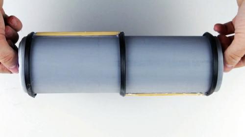 Декоративная штукатурка под кирпич валиком. Процесс изготовления валика для имитации кирпичной кладки на свежей штукатурке