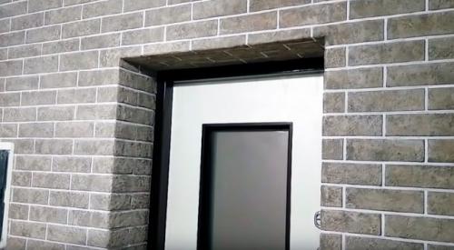 Имитация кирпича из плиточного клея. Дешевая и красивая имитация кирпичной кладки из плиточного клея: 80 рублей за квадратный метр