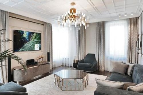 Фартук для серой кухни 05