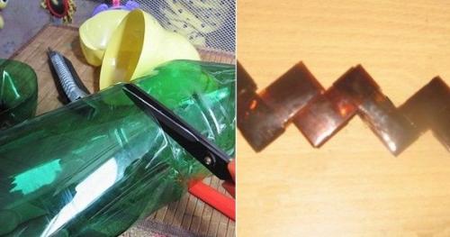 Плетение из пластиковых бутылок. Корзинка из зигзагов 17 Плетение из пластиковых бутылок. Корзинка из зигзагов 17