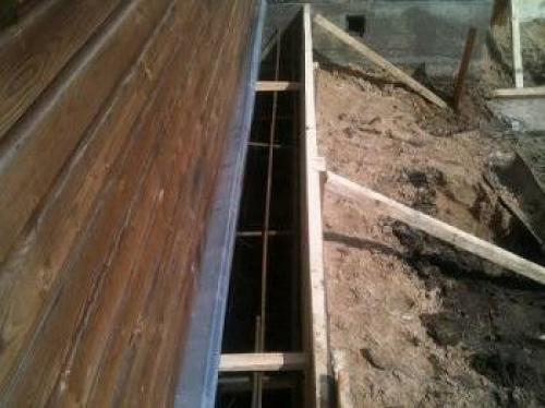 Фундамент для пристройки к деревянному дому. Как связать фундамент пристройки с фундаментом дома