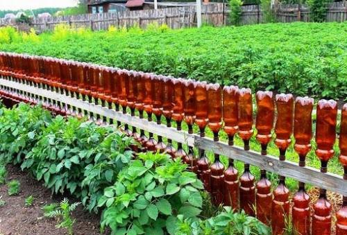 Поделки из пластиковых бутылок для сада пошаговая инструкция. Поделки для сада и огорода и описание, как их делать своими руками