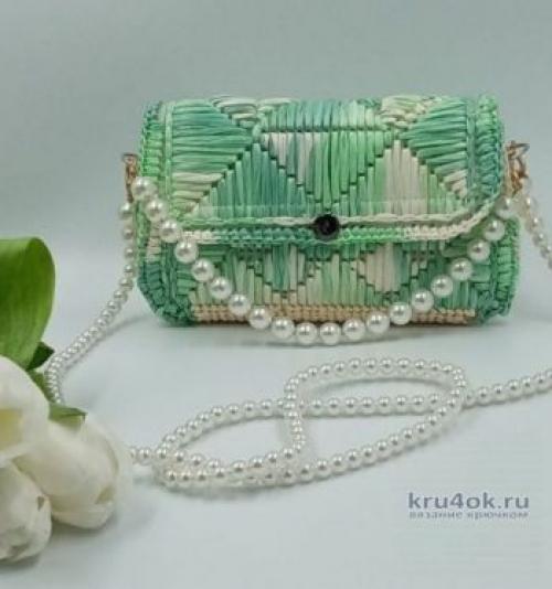 Сумка из рафии на пластиковой канве. Вяжем крючком сумки из рафии, большая подборка схем и описаний