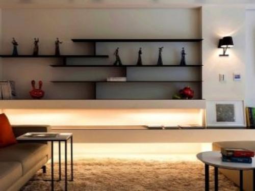 Декоративные полочки на стену. Виды настенных полок 16