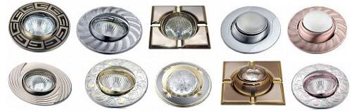 Типы светильников потолочных. №1. Основные виды потолочных светильников