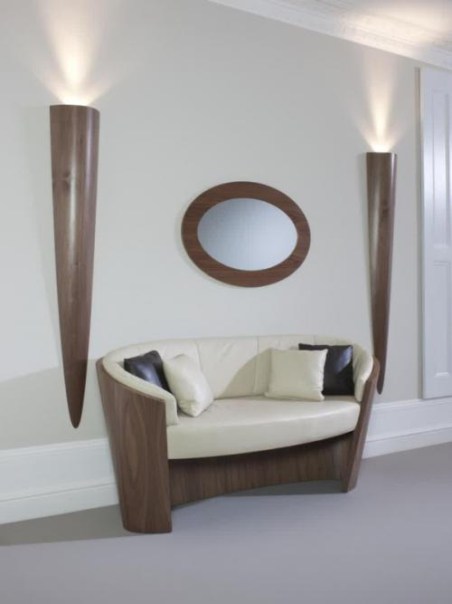 Настенные светильники в интерьере. Настенные светильники в гостиной (виды) 15