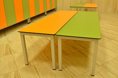 Шкафчики для раздевалок производства СпортМебель. Шкафчик для раздевалки Эталон 04