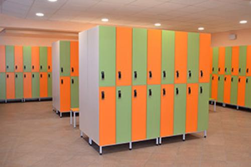 Шкафчики для раздевалок производства СпортМебель. Шкафчик для раздевалки Эталон 03