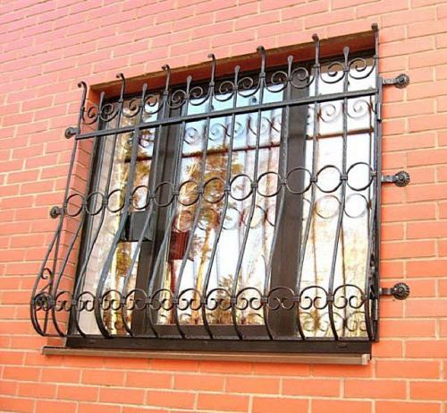 Виды оконных решеток. Подходящие дачные решётки 09 Виды оконных решеток. Подходящие дачные решётки 09