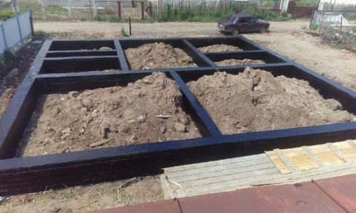 Ленточный фундамент размеры. Мелкозаглубленный ленточный фундамент