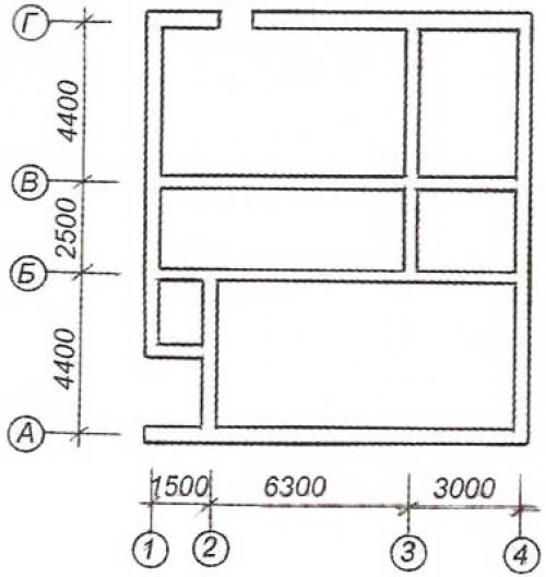 Ленточный фундамент чертеж. План ленточного фундамента, чертеж
