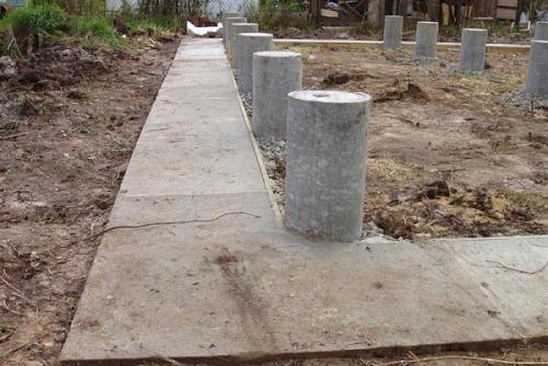 Столбчатый фундамент своими руками. Устройство опор