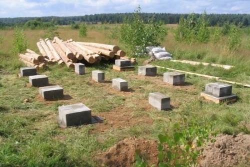 Столбчатый фундамент своими руками. Устройство опор