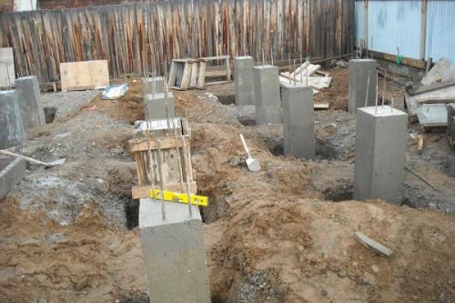 Столбчатый фундамент своими руками. Устройство опор