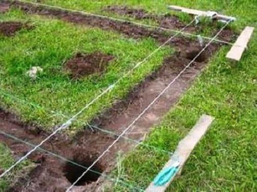 Столбчатый фундамент Чертеж. Столбчатый фундамент — Чертеж