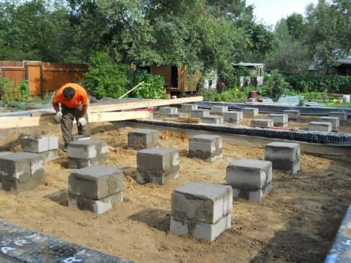 Столбчато-ленточный фундамент своими руками. Особенности конструкции 05