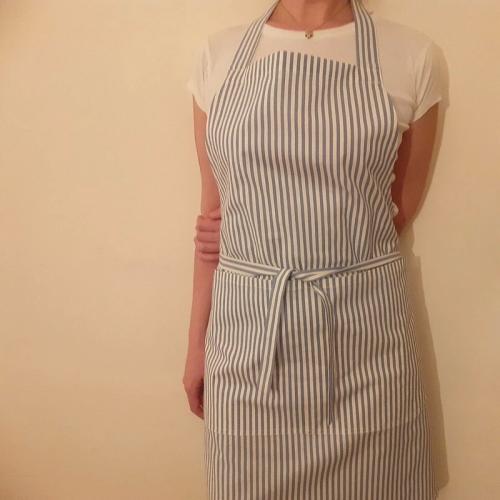 Как сшить фартук на поясе. Фартук с нагрудником