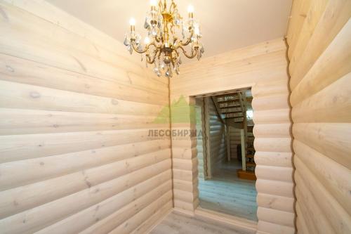 Отделка стен деревянными брусками. Особенности применения 03