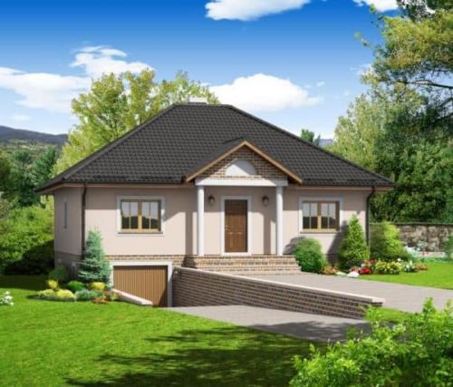 Варианты домов с цокольным этажом. Виды