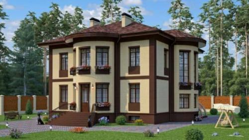 Варианты домов с цокольным этажом. Виды