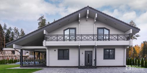 Деревянный дом из клееного бруса: удобство и эстетика 01 Деревянный дом из клееного бруса: удобство и эстетика 01