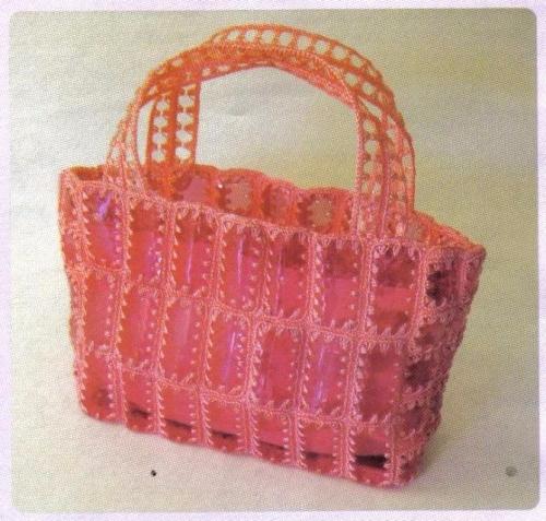 Умный и экологичный подарок: сумочка из пластиковых бутылок для Маленькой Леди 13