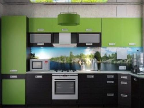 Дизайн кухни в салатовых тонах. Особенности цвета 05 Дизайн кухни в салатовых тонах. Особенности цвета 05