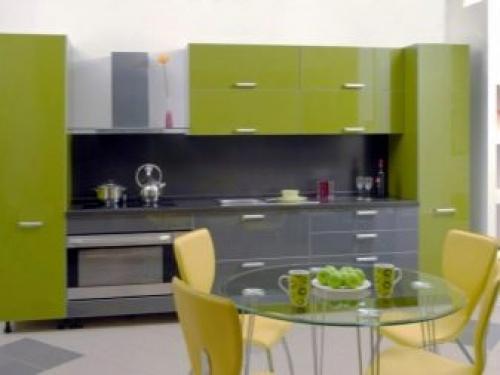 Дизайн кухни в салатовых тонах. Особенности цвета 04 Дизайн кухни в салатовых тонах. Особенности цвета 04