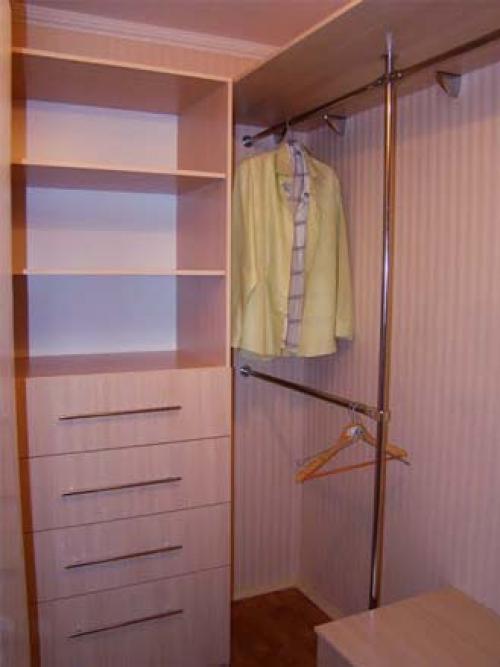 Дизайн маленькой гардеробной из кладовки. Особенности, как делается гардеробная из кладовки
