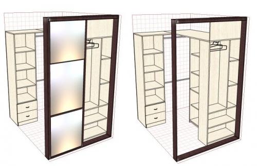 Гардеробная в спальне размеры. Гардеробная в спальне: планировка, размеры, советы и идеи