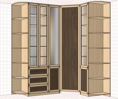 Дизайн интерьера гардеробной в просторной квартире. Планировка гардеробной 04 Дизайн интерьера гардеробной в просторной квартире. Планировка гардеробной 04